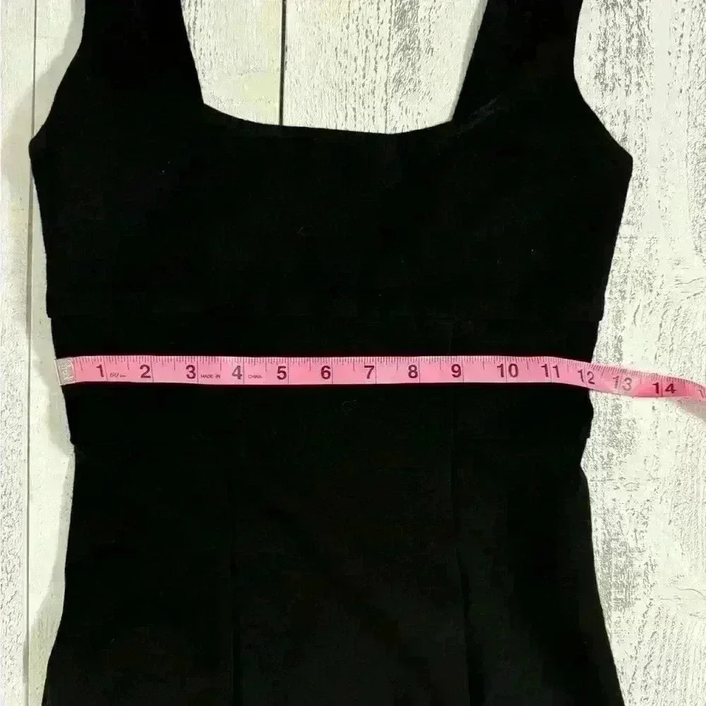 EUC Diane Von Furstenburge - DVF Bodycon Black Bridget Dress Size 2 - Picture 12 of 15